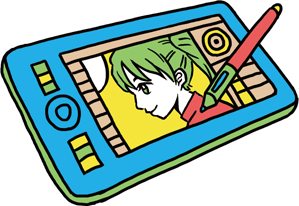 コミックイラストコース 東日本デザイン コンピュータ専門学校